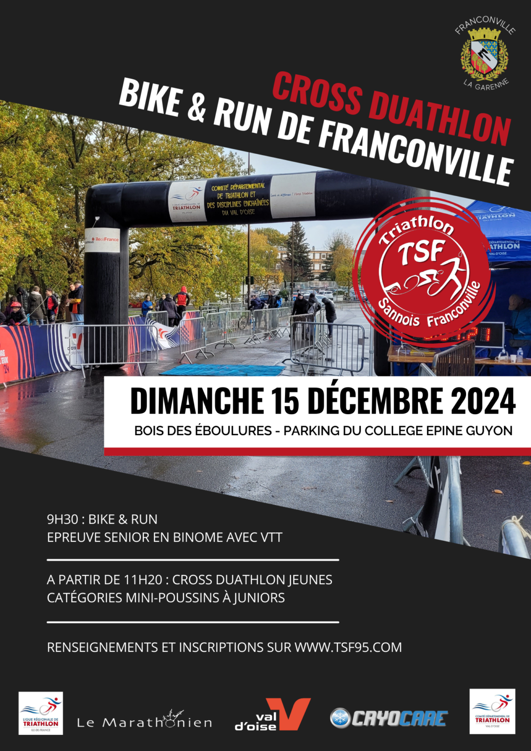 Cross Duathlon et Bike & Run de Franconville