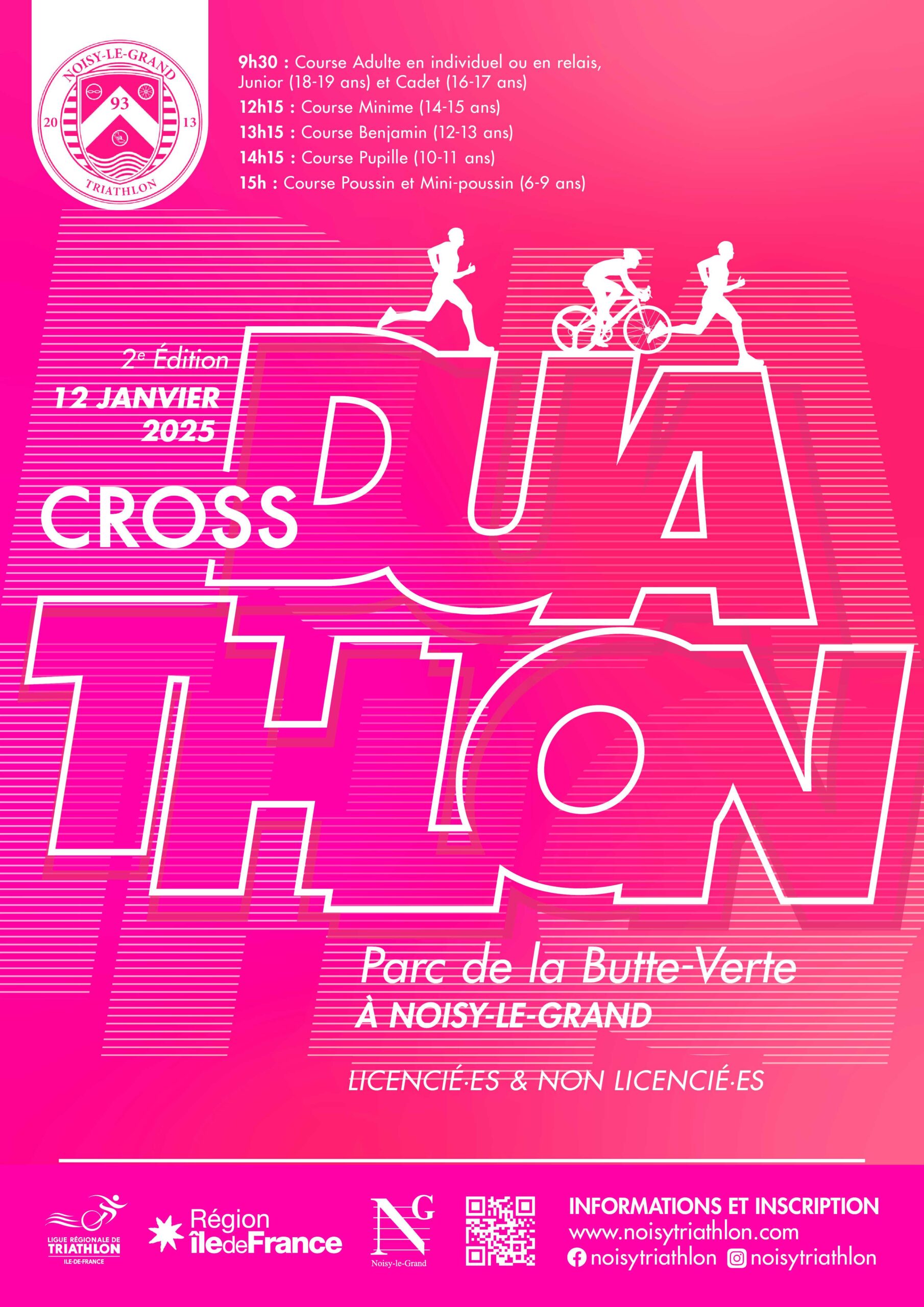 Cross Duathlon de la butte verte