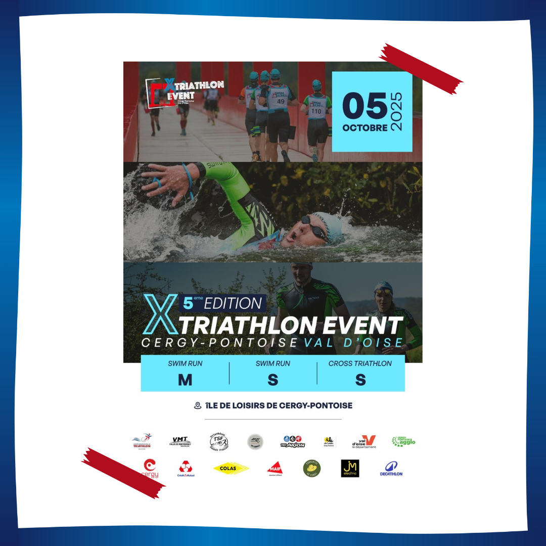 XTriathlon Event Cergy Pontoise Val d'Oise