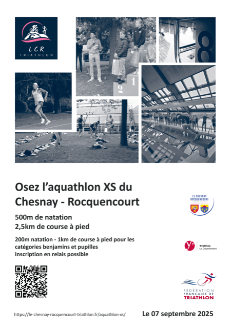 Aquathlon du Chesnay Rocquencourt 2025